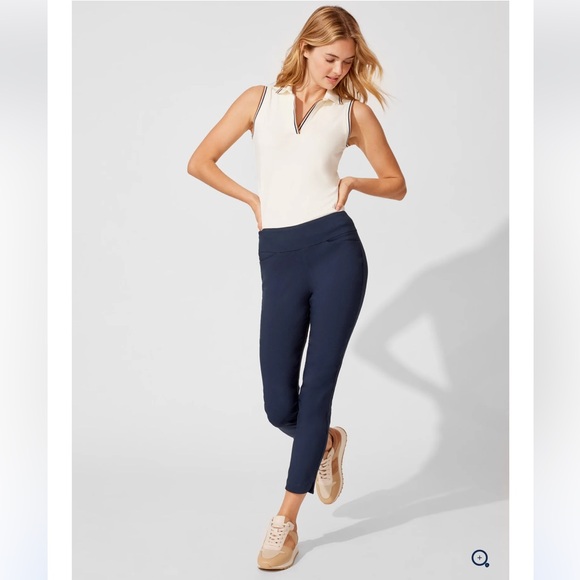 J McLaughlin Romilly Pants Navy Blue Women's Pants nwt - Picture 1 of 11